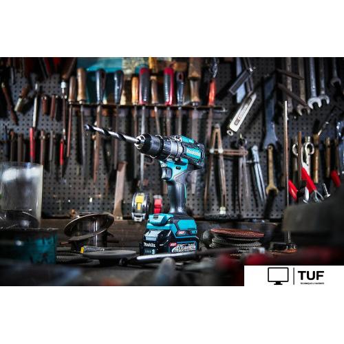 Ударная дрель-шуруповерт Makita HP001GZ01 (без АКБ, кейс)