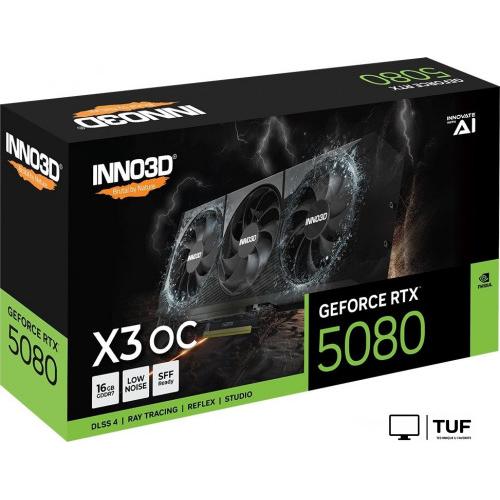 Видеокарта Inno3D GeForce RTX 5080 X3 OC N50803-16D7X-17603930