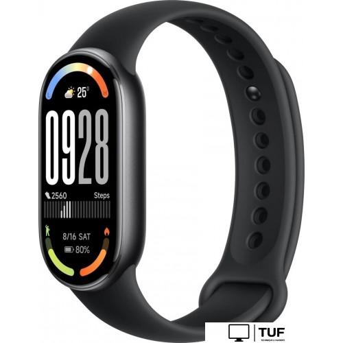 Фитнес-браслет Xiaomi Smart Band 10 M2459B1 (черный, с черным силиконовым ремешком, международная версия)