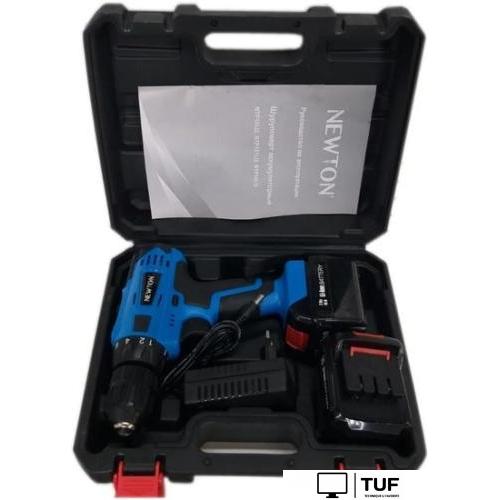 Дрель-шуруповерт Newton NTP18LI2 (с 2-мя АКБ, кейс)