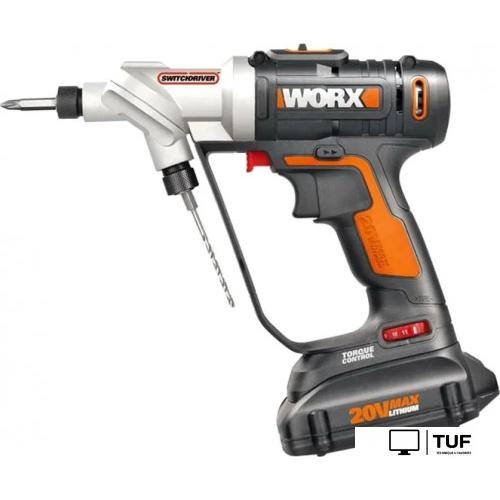 Дрель-шуруповерт Worx WX176.2 (с 1-им АКБ, кейс)