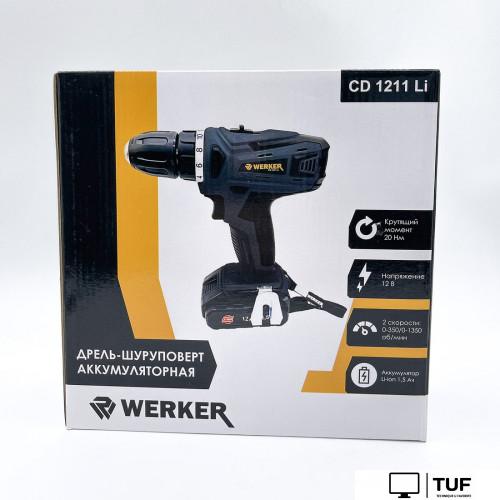 Дрель-шуруповерт Werker CD 1211 Li (с 1-им АКБ)