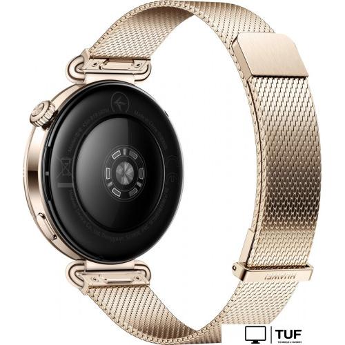 Умные часы Huawei Watch GT 6 41 мм (золотистый, с золотистым миланским браслетом, международная версия)