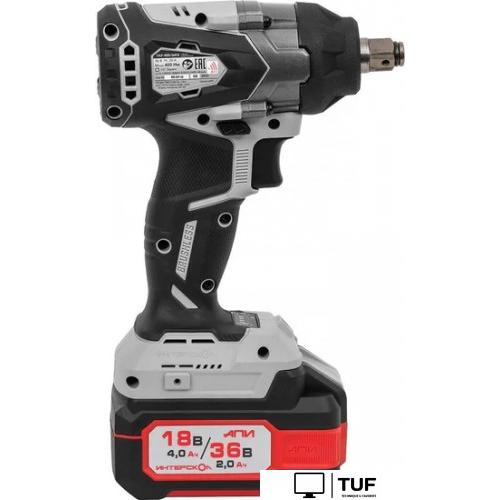 Гайковерт Интерскол ГАУ-400/36ВЭ 859.2.2.70 (с 2-мя АКБ, кейс)