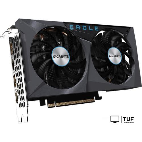 Видеокарта Gigabyte GeForce RTX 3050 Eagle OC 8G GV-N3050EAGLE OC-8GD