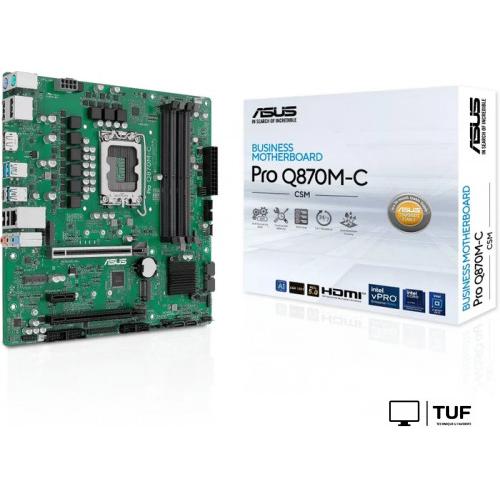 Материнская плата ASUS Pro Q870M-C-CSM
