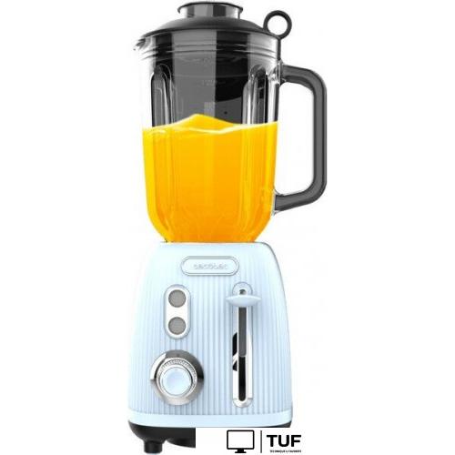 Стационарный блендер Cecotec Power Black Titanium RetroBlue