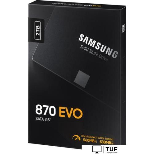 SSD Samsung 870 Evo 2TB MZ-77E2T0BW