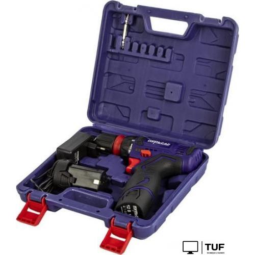 Дрель-шуруповерт Пульсар ДА 12-2П (с 2-мя АКБ, кейс)