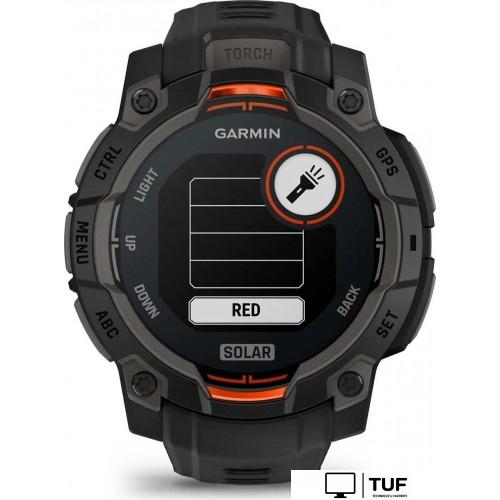 Умные часы Garmin Instinct 3 Solar 45 мм (черный)