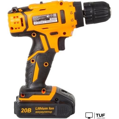 Дрель-шуруповерт Вихрь ДА-20Л-2КА (с 2-мя АКБ, кейс, набор оснастки)