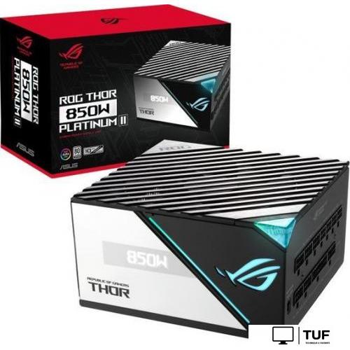 Блок питания ASUS ROG Thor 850W Platinum II ROG-THOR-850P2-GAMING