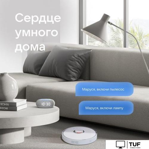 Умная колонка VK Капсула Мини (светло-серый)