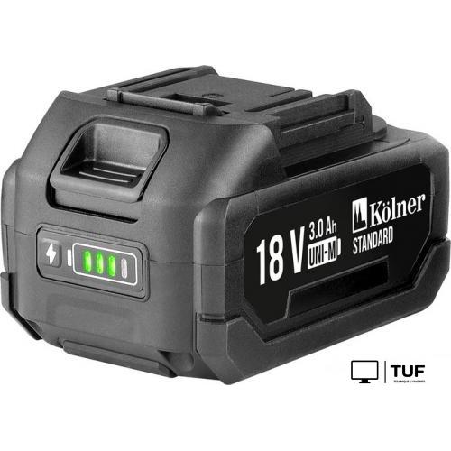 Гайковерт Kolner KWI 18-280BLV-2K (с 2-мя АКБ, кейс)