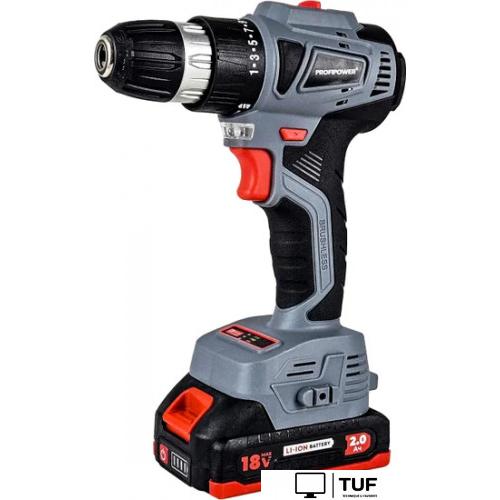 Дрель-шуруповерт Profipower MKBL-18BT (с 2-мя АКБ, кейс)