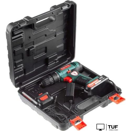 Дрель-шуруповерт Hammer Flex ACD18BS (с 2-мя АКБ, кейс)