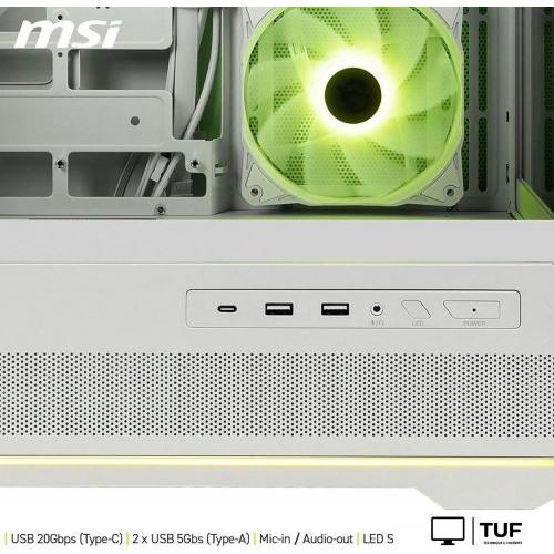 Корпус MSI MAG Pano 110R PZ (белый)