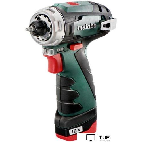 Дрель-шуруповерт Metabo PowerMaxx BS Basic 600984500 (с 2-мя АКБ, кейс)
