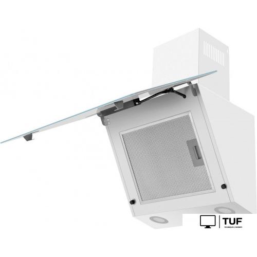 Кухонная вытяжка MAUNFELD Eagle 850 90 (белое стекло)