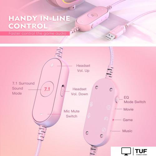 Наушники FIFINE H6X (розовый)