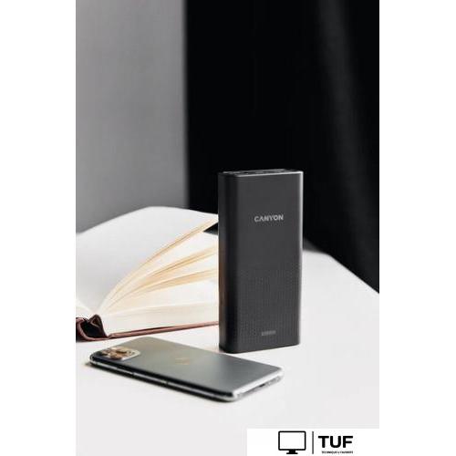 Внешний аккумулятор Canyon PB-2001 20000mAh (черный)