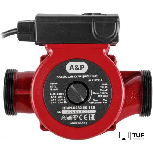 Циркуляционный насос A&P Titan-RS32-80-180