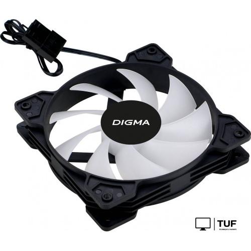 Вентилятор для корпуса Digma DFAN-FRGB1