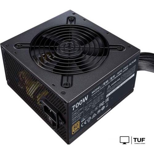 Блок питания Cooler Master MWE 700 Bronze V2 MPE-7001-ACAAB-EU