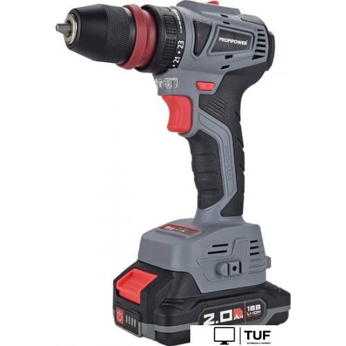 Дрель-шуруповерт Profipower MKBL-18BM (с 2-мя АКБ, кейс)