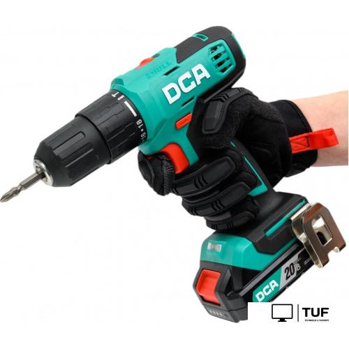 Ударная дрель-шуруповерт DCA ADJZ2035i13 Type AM (с 2-мя АКБ, кейс)