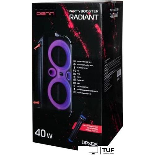 Колонка для вечеринок DENN Radiant DPS135