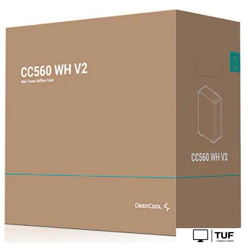Корпус DeepCool CC560 WH V2 R-CC560-WHGAA4-G-2