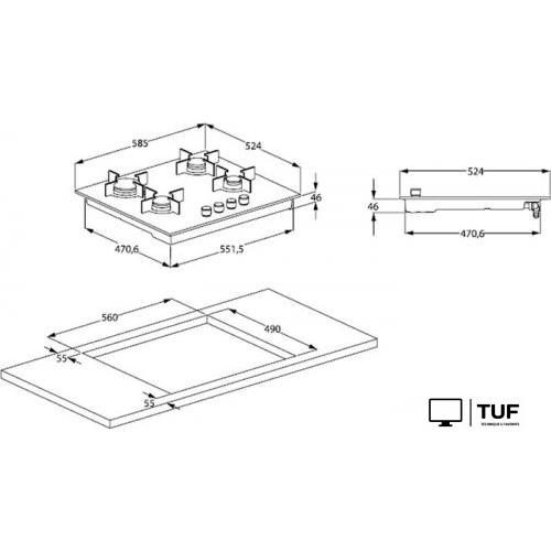 Варочная панель BEKO HILG 64325 SDX
