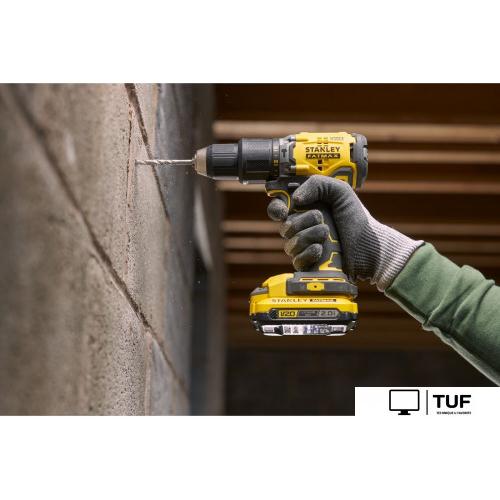 Дрель-шуруповерт Stanley SFMCD715D2K (с 2-мя АКБ, кейс)