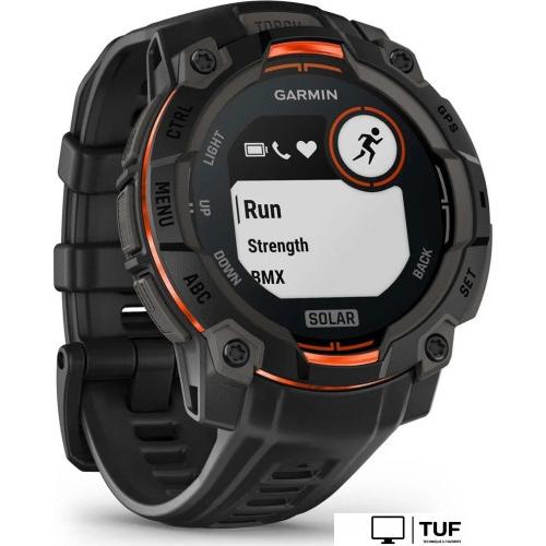Умные часы Garmin Instinct 3 Solar 45 мм (черный)
