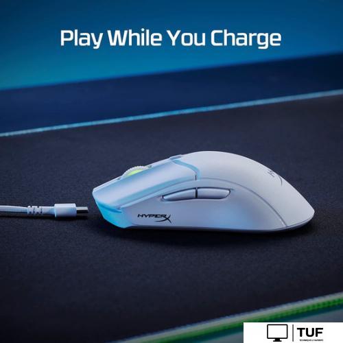 Игровая мышь HyperX Pulsefire Haste 2 Wireless (черный)