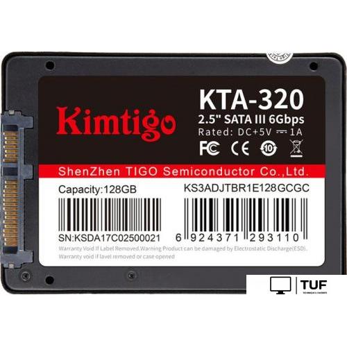 SSD Kimtigo KTA-320 128GB K128S3A25KTA320