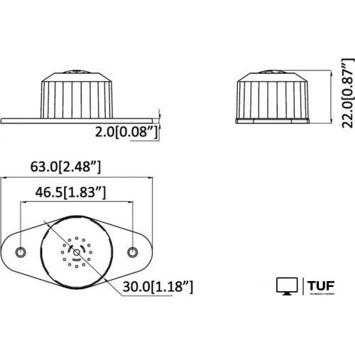 Проводной микрофон Dahua DH-HAP100