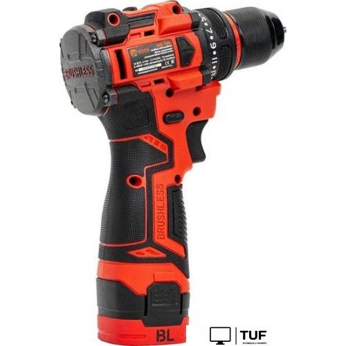 Дрель-шуруповерт Edon UAD-16BL (с 2-мя АКБ, кейс)