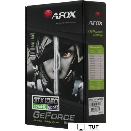 Видеокарта AFOX GeForce GTX 1050 4GB GDDR5 AF1050-4096D5L4