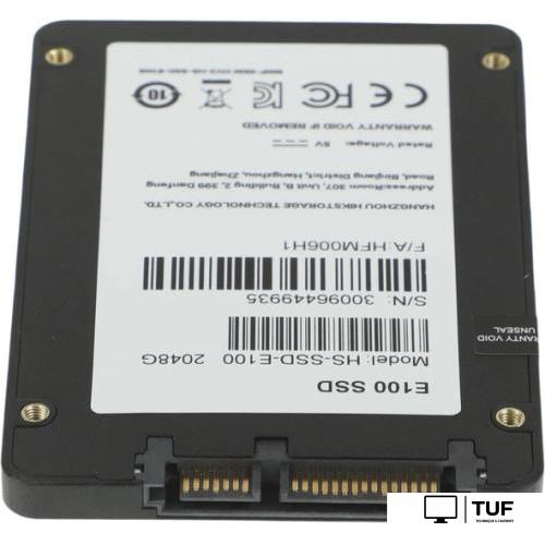 SSD Hikvision E100 2048GB HS-SSD-E100/2048G