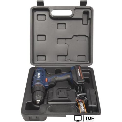 Дрель-шуруповерт Ferm CDM1120 (с 2-мя АКБ, кейс)