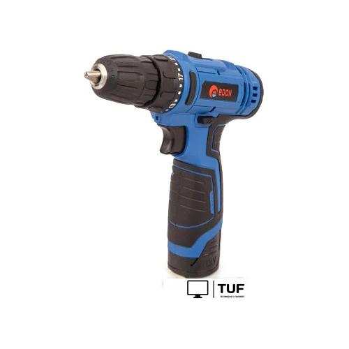 Дрель-шуруповерт Edon CF-1201 (с 2-мя АКБ, кейс, набор оснастки)