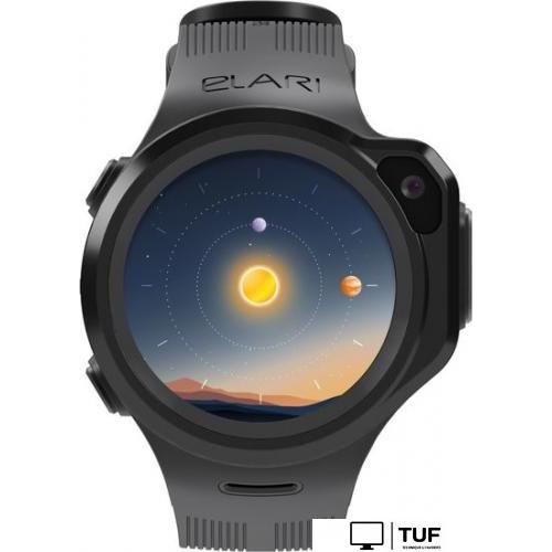 Детские умные часы Elari KidPhone 4GR M (черный)