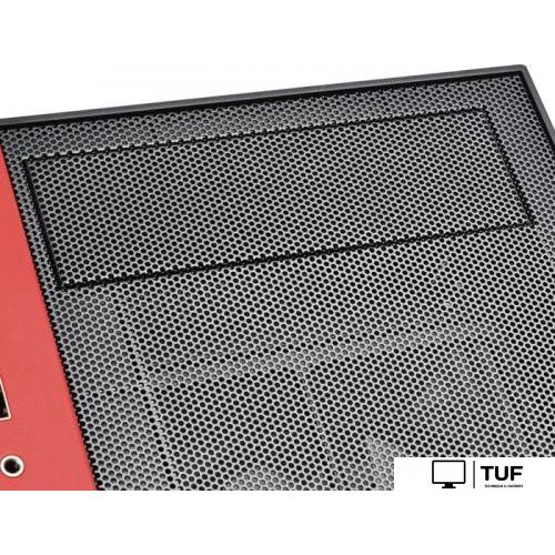 Корпус SilverStone RL08 (черный/красный)