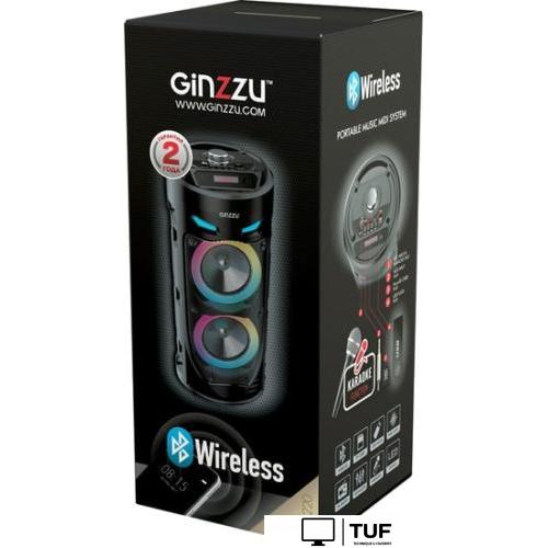 Колонка для вечеринок Ginzzu GM-220