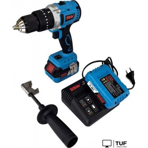Ударная дрель-шуруповерт Toua DBLID180-1 (с 1-м АКБ, кейс)