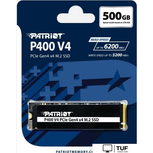 SSD Patriot P400 V4 500GB P400VP500GM28H