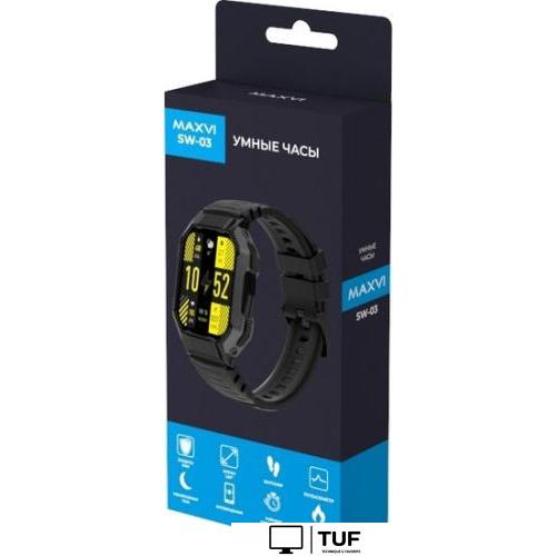Умные часы Maxvi SW-03 (черный)