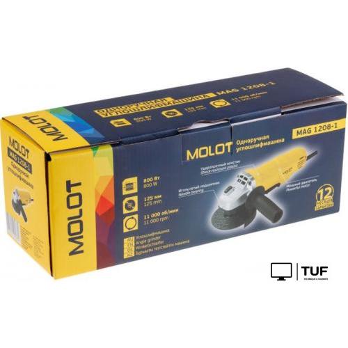Угловая шлифмашина Molot MAG 1208-1